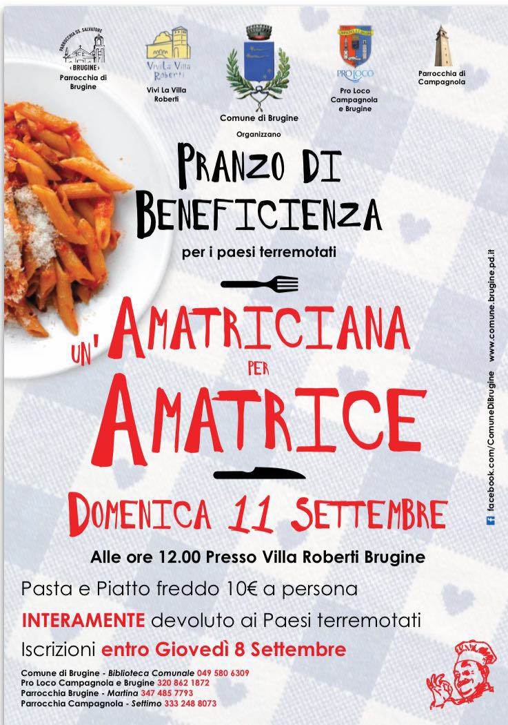 UnAmatricianaPerAmatrice 11092016